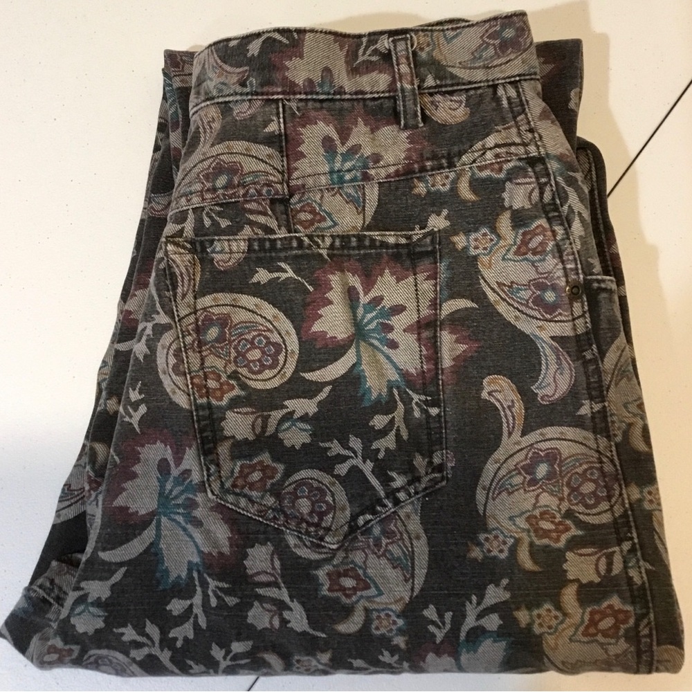 Womens LizWear  Paisley Jeans - Multicolor